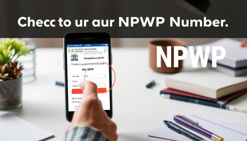 langkah cek nomor npwp