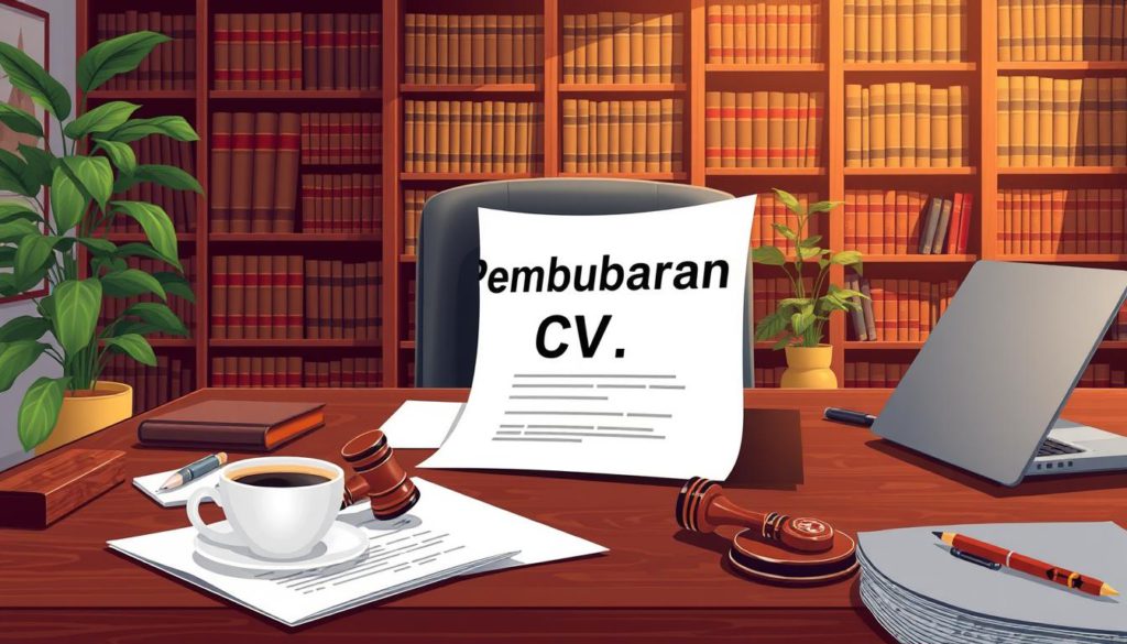 proses pembubaran cv