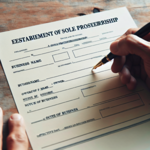 Contoh Akta Pendirian Perusahaan Perseorangan yang Tepat dan Legal