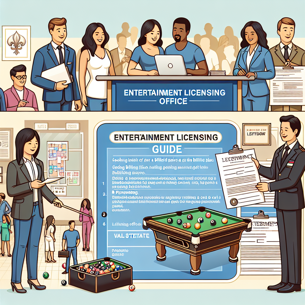 permohonan perizinan tempat hiburan billiard
