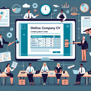 Panduan Lengkap Pembuatan CV Perusahaan Online yang Legal dan Efektif