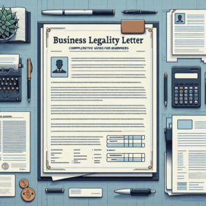Contoh Surat Legalitas Usaha: Panduan Lengkap untuk Pemula